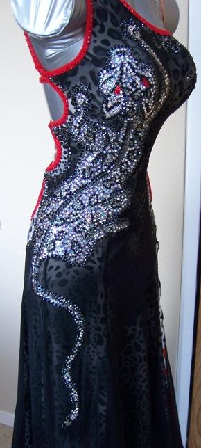 Borbala Bunnett and her Animal Dresses - The Snow Leopard