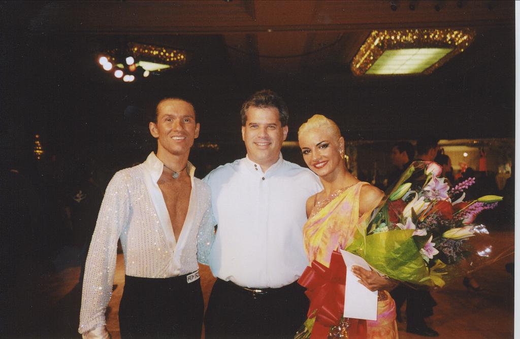 Me with Max and Yulia