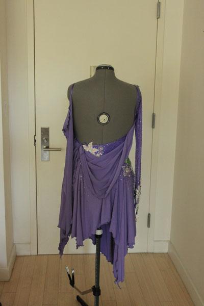 New Chrisanne Latin Dress - Back